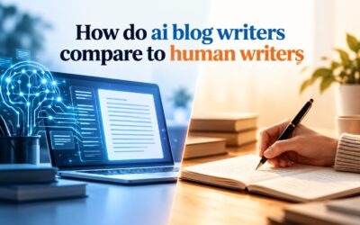 How Do AI Blog Writers Compare to Human Writers? Pros, Cons & Verdict